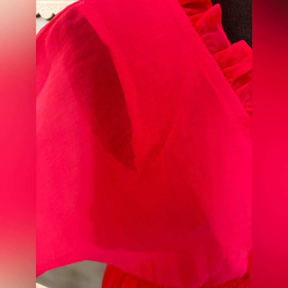 Pink Ruffle Dress - Picture 4 of 13